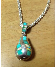 ターコイズ×オパール | ネックレス