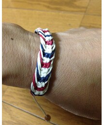 ヘンプ編み編み | ブレスレット