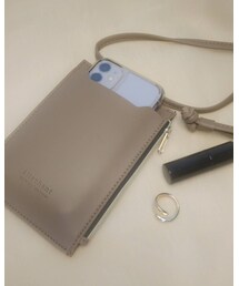 3coins | マルチ首かけポーチ(バッグ)