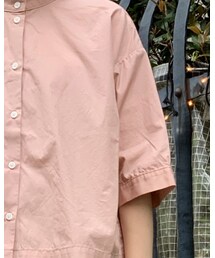 SETTO | OKKAKE SHIRT SS − PNK(シャツ/ブラウス)