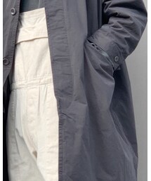 SETTO | UMEHARU COAT グレー(ジャケット/アウター)