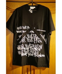 コムデギャルソン WEAR YOUR FREEDOM オムプリュス　tシャツ COMME des GARCONS コムデギャルソン Tシャツ/カットソー WEAR
