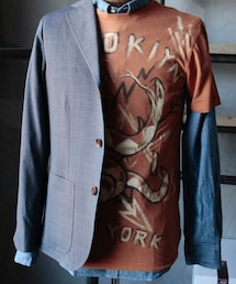 SCOUT ORGINAL | SNAKE FIGHT-T(Tシャツ/カットソー)