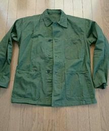 40s vintage | 40s U,S,NAVY HBT coverall (カバーオール)