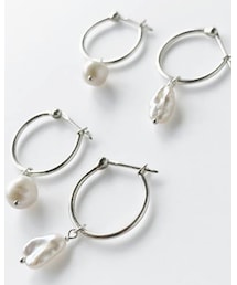 LATIA | バロックパール(ピアス（両耳用）)