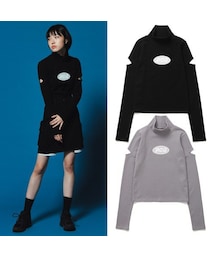 [BORNCHAMPS] BCG ROUND SLEEVE CESCGTS06 2COLOR(Tシャツ/カットソー)