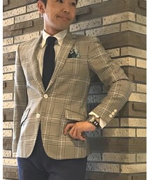 オーダーチェックジャケット | テーラードジャケット