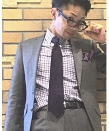 ordersuit glen check | スーツジャケット