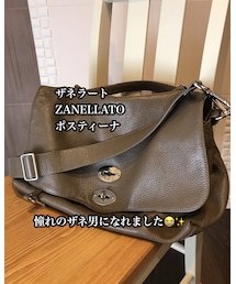 ZANELLATO | ZANELLATO ショルダーバッグ POSTINA M+ 25 MARCAPUNTO(ショルダーバッグ)