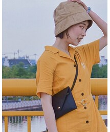 WHOAU | シャツワンピース