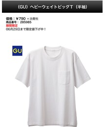 GU | Tシャツ/カットソー
