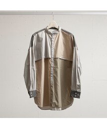 FACTOTUM | アシンメトリー・オーバーバンドシャツ(シャツ/ブラウス)