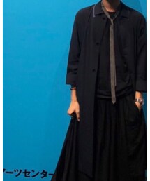 ETHOSENS | ステンカラーコート