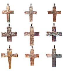 斜森博行 | ステンドグラスペンダント
(ネックレス)