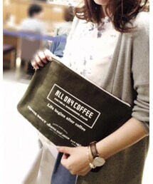 ALL DAY COFFEE | クラッチバッグ