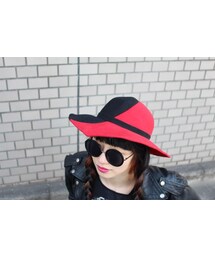 used 黒×赤ハット(ハット)