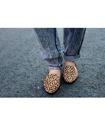 ROCKPORT | レオパード フラットシューズ(その他シューズ)