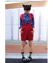 GU | 赤スカート(スカート)