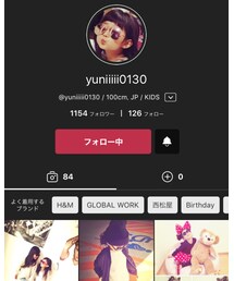 ゆにちゃん♡ | トップス