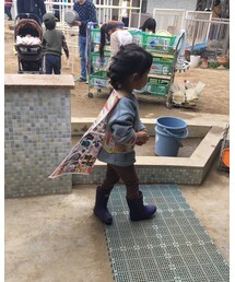 変身ベルトとマント笑 | トップス