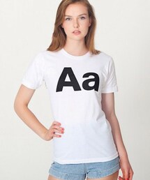 American Apparel | イニシャルTシャツ(Tシャツ/カットソー)