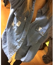 FOREVER 21 | ビックデニムシャツ(シャツ/ブラウス)