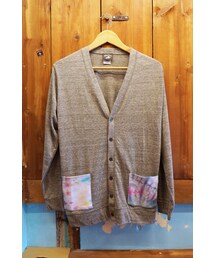 BlueCoco　TieDyeポケットカーディガン(カーディガン/ボレロ)