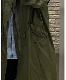 【大人気　完売品】ohotoro/pair mods coat (khaki)