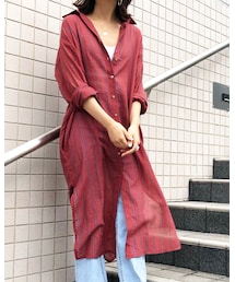 Auntie Rosa Holiday | シャツワンピース