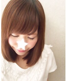 髪の毛切る前のです(*´o`*) | その他