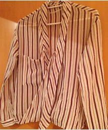 ZARA | ストライプシャツ(シャツ/ブラウス)