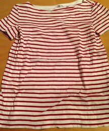 UNIQLO | 赤ボーダーT(Tシャツ/カットソー)