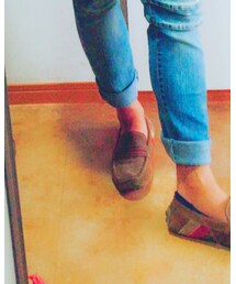 ZARA | モカシン/デッキシューズ