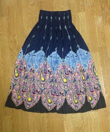 お気に入りのエスニックのお店で☆ | スカートorワンピース(スカート)