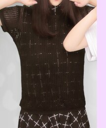 no brand | メッシュトップス
(トップス)
