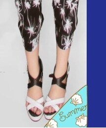 no brand | 白黒サンダル(サンダル)