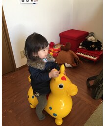 ロディに乗りながらテレビみる。 | その他