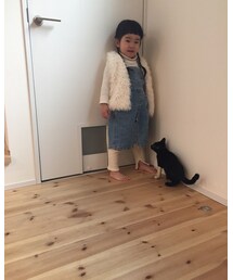 1歳の時のリメイクしてジャンスカに | サロペット/オーバーオール