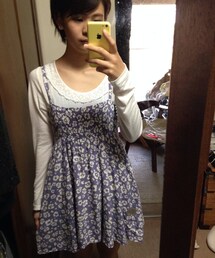 花柄ワンピ(ワンピース)