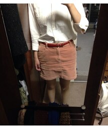 コーデュロイスカート(スカート)