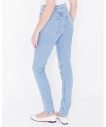 American Apparel | ミディアムウォッシュハイウェストジーン (デニムパンツ)