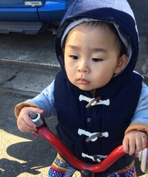 GAP | ダッフルフードベスト(その他アウター)