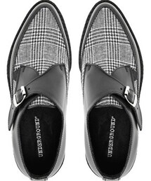 UNDERGROUND | UNDERGROUND
Exclusive Hacienda Monk Black with Prince Of Wales Check Creepers

(その他シューズ)