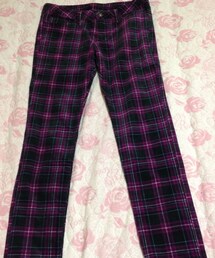 チェック柄パンツ(その他パンツ)