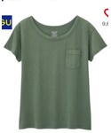 GU | クルーネックTシャツ(T恤)