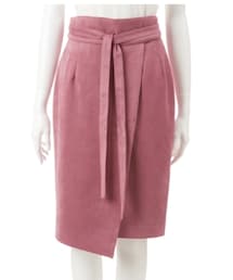 COCO DEAL | スウェードベルト付きスカート(スカート)