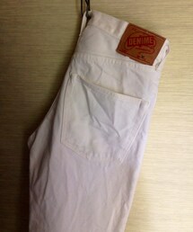 Denime | ホワイトクロップドパンツ(デニムパンツ)