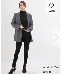 GU | ハイウエストスキニージーンズ(パンツ)