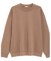 GU | ダブルフェイスビックプルオーバー(スウェット)