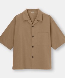 GU | ドライワイドフィットオープンカラーシャツ(シャツ/ブラウス)